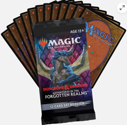 Magic the Gathering TCG: Adventures in the Forgotten Realms Set Booster Box 630509982875 - Image 4