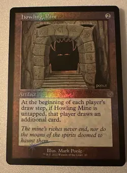 Magic The Gathering: Howling Mine Foil, #20 - Image 1
