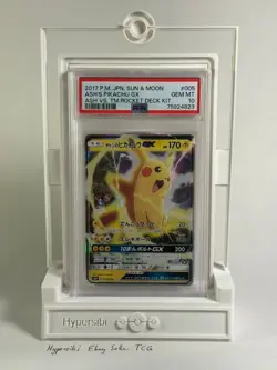 Pokemon PSA 10 Ash's Pikachu Gx #005 005/026 Ash vs Team Rocket 2017 Japanese - Image 3