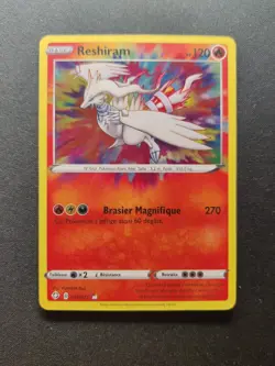 Carte Pokemon Reshiram 017/072 Amazing Rare EB4.5 Destinees Radieuses FR NEUF - Image 2