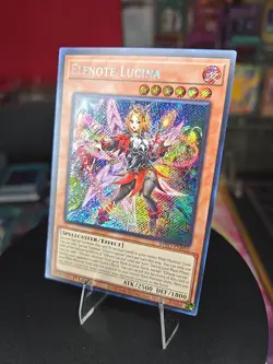 Yu-Gi-Oh! TCG Burst Protocol - Elfnote Lucina 1st Ed. BPRO-EN010 Secret Rare - Image 1