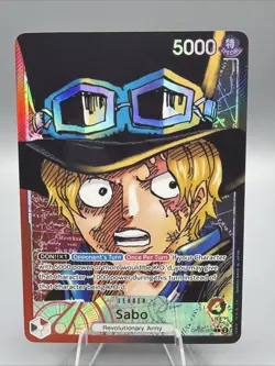 One Piece Sabo Leader AA OP05-001 Awakening of the New Era NM - Image 1