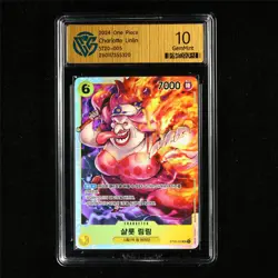 CCG 10 GemMint 2024 One Piece KOR Charlotte Linlin ST20-005 SR - Image 2