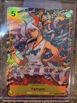 One Piece Heroine’s Edition Extra Booster Yamato EB03-057 Alt Art English - Image 1