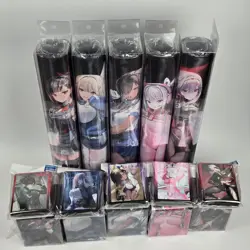 Nikke TCG Set of 5 Union Arena Playmat sleeves deckbox - Image 2