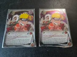 Naruto Collectible Card Game CCG Foil Rare Promo Lot Jiralya Kimimaro Uzumaki - Image 3