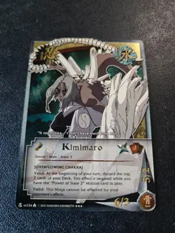 Naruto Collectible Card Game CCG Foil Rare Promo Lot Jiralya Kimimaro Uzumaki - Image 5