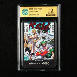 CCG 10 GemMint 2023 One Piece JPN Don!! Card (Zoro & Sanji) - Image 1