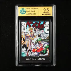 CCG 9.5 GemMint 2023 One Piece JPN Don!! Card (Zoro & Sanji) - Image 1