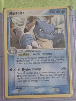 Blastoise 14/100 Crystal Guardians - Non-Holo - Pokemon - LP Card - Image 1
