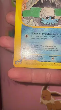 Pokemon Omanyte Skyridge Card 41/144 Uncommon Non-Holo near mint - Image 2