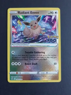 Radiant Eevee - SWSH230 SWSH: Sword & Shield Promo Cards Holo NM/LP - Image 1