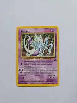 Pokemon Mewtwo 12/53 Wotc Promo Basic 60 HP Regular English Card - Image 1