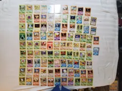 3 Lots WOTC Vintage 100 Cards Neo Jungle Base Set Fossil Mixed Lot Nm To Mp - Image 3