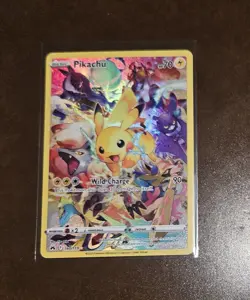 Pokemon Pikachu Secret Rare 160/159 Crown Zenith Full Art Holo 2023 Card - Image 1