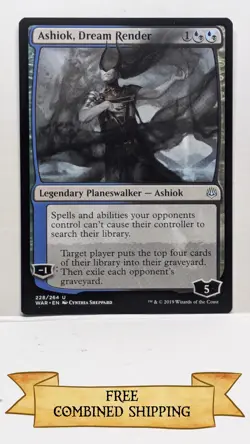 Ashiok, Dream Render War of the Spark Regular - Image 1