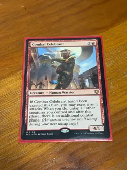 Combat Celebrant 0194 Non Foil Mythic Bloomburrow Commander MTG Near Mint - Image 1