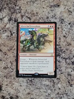 Silverclad Ferocidons - Rivals of Ixalan (RIX) NM Never Played - Image 2