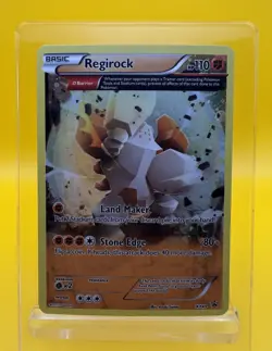 Regirock XY49 Black Star Promos Pokemon TCG 2015 Moderately Played MP - Image 2
