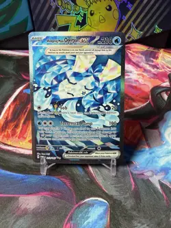 Pokemon Wellspring Mask Ogerpon ex 213/167 Twilight Masquerade Tera Holo Rare - Image 1