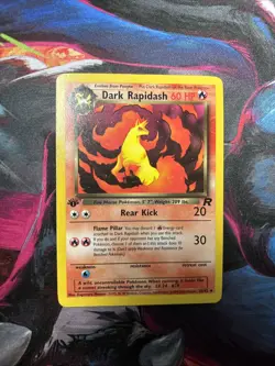 Dark Rapidash 44/82 1st Edition - Team Rocket 2000 - Pokemon TCG WOTC Near Mint - Image 2