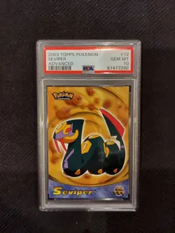 PSA 10 Seviper Topps Pokemon Advanced - Image 1