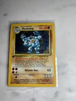 Pokemon Machamp 008/102 Deck Exclusives 1st Edition Holo Rare PSA 6 100HP - Image 5