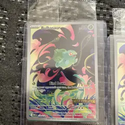 Pokemon Holofoil Bulbasaur 133/132 (Mega Evolution Stamped) 133/132 SEALED NEW - Image 1