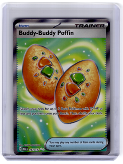 Pokemon TCG Mega Evolution Buddy-Buddy Poffin 167/132 English NM - Image 1