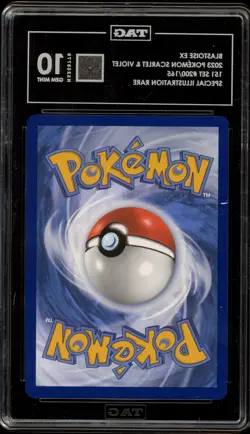 Pokemon Blastoise ex 151 MEW EN Special Illustration Rare #200 TAG 10 Gem Mint - Image 2