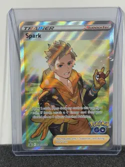 Spark SWSH226 Black Star Promos GO Stamped FA Trainer Holo Pokemon TCG 2022 NM - Image 1