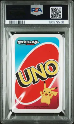 2020 UNO POKEMON JPN BACK-RED-#4 CHARIZARD PSA 10 - Image 2