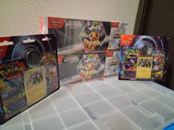 Pokemon Prismatic Evolutions Sams Club Exclusive Surprise Box Booster Bundle X2 - Image 1