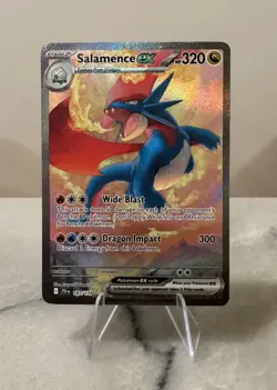 Salamence EX 187/159 Pokemon TCG Journey Together SIR NM/+ - Image 1