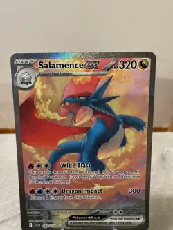 Salamence EX 187/159 Pokemon TCG Journey Together SIR NM/+ - Image 2