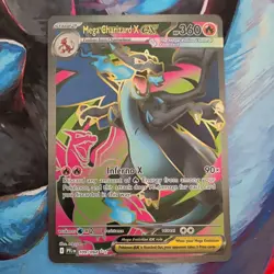 Pokemon TCG Mega Charizard X EX Full Art Ultra Rare Evolutions 109/094 NM - Image 1