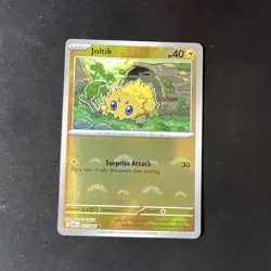Joltik (Poke Ball Pattern) 033/086 Sv: White Flare Holo Near Mint NM Pokemon TCG - Image 1