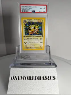 1999 1st Edition JOLTEON HOLO 4/64 | PSA 8 | JUNGLE GRADED POKEMON Near Mint - Image 2