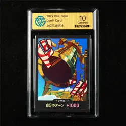 CCG 10 GemMint 2025 One Piece JPN Don!! Card - Image 1