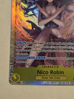 Nico Robin EB03-055 SR Super Rare Extra Booster Heroines One Piece English - Image 4
