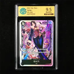 CCG 9.5 GemMint 2024 One Piece KOR Tashigi ST19-003 SR - Image 1