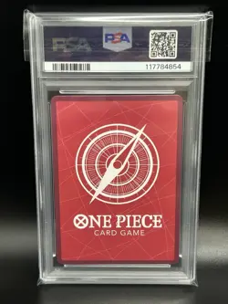 2022 One Piece OP01-062 Crocodile EN Alternate Art Leader Romance Dawn PSA 10 - Image 2