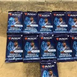 Magic The Gathering Murders At Karlov Manor Play Booster 11 Packs NEW 154 Cards - Image 3