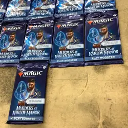 Magic The Gathering Murders At Karlov Manor Play Booster 11 Packs NEW 154 Cards - Image 5