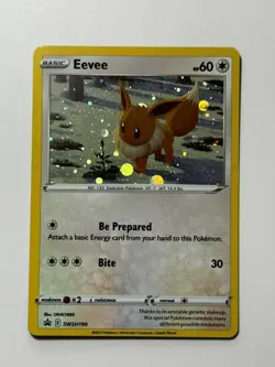 Eevee SWSH190 SWSH: Sword & Shield Promo Cards Holo - Image 1