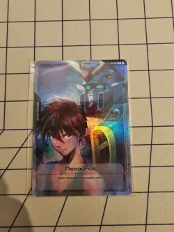 SEALED Gundam Card Game Resource FOIL BETA/TRIAL ED RP-001 PROMO English - Image 1