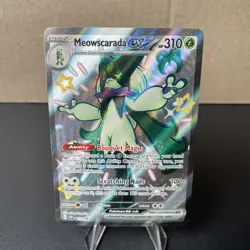 Meowscarada ex 078 Sv: Scarlet & Violet Promo Cards Holo Pokemon Card - Image 1