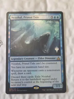 Nezahal, Primal Tide Rivals of Ixalan Regular Card #45 - Image 1