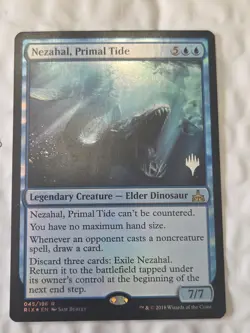 Nezahal, Primal Tide Rivals of Ixalan Regular Card #45 - Image 2