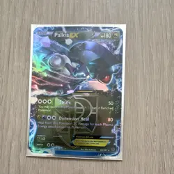 Pokemon Palkia EX Team Plasma 66/101 Ultra Rare Holo 180 HP Plasma Blast Card - Image 1